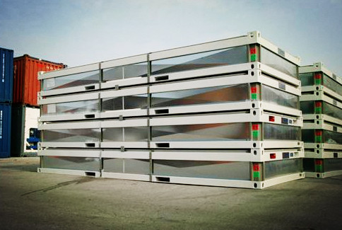 Elegant Clean Custom Built Container Homes Color Steel Frame UPVC Sliding Window