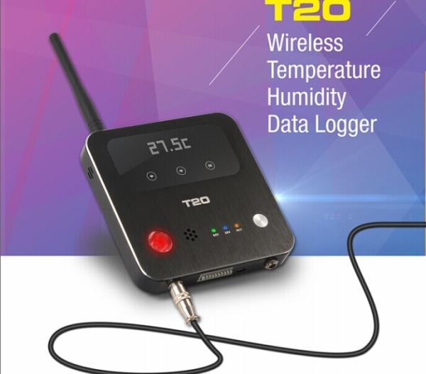 Quality T20 wireless temperature humidity data logger , temperature/humidity recorder for sale