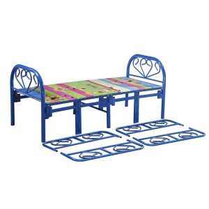  Muchn Arc Design Iron Mesh Metal Single Bed Manufactures