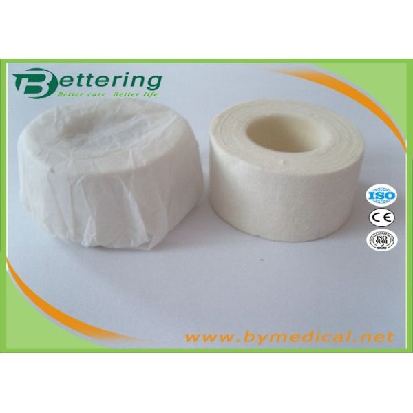 Quality Cotton Tearable Zinc Oxide Adhesive Plaster Tape with 1" / 2" / 3" / 4" Width for sale