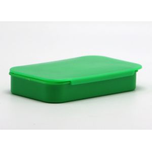 Portable 1oz 30ml PET Health Product Packaging Plastic Box With Flip Top Cap