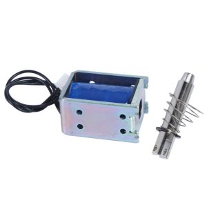 4N DC 12V 24V Push Pull Open Frame Solenoid Electromagnet