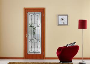 Doors Window Decorative Patterned Glass Thermal Sound Insulation Keep Warm