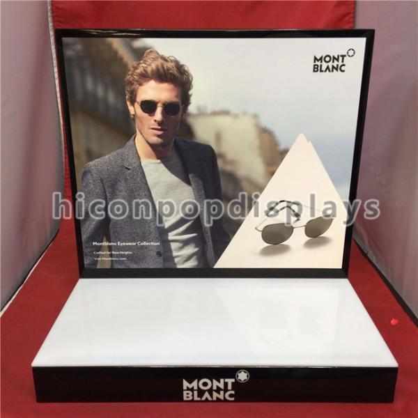 Custom Sunglass Counter Display Acrylic Advertising Countertop Display Stand