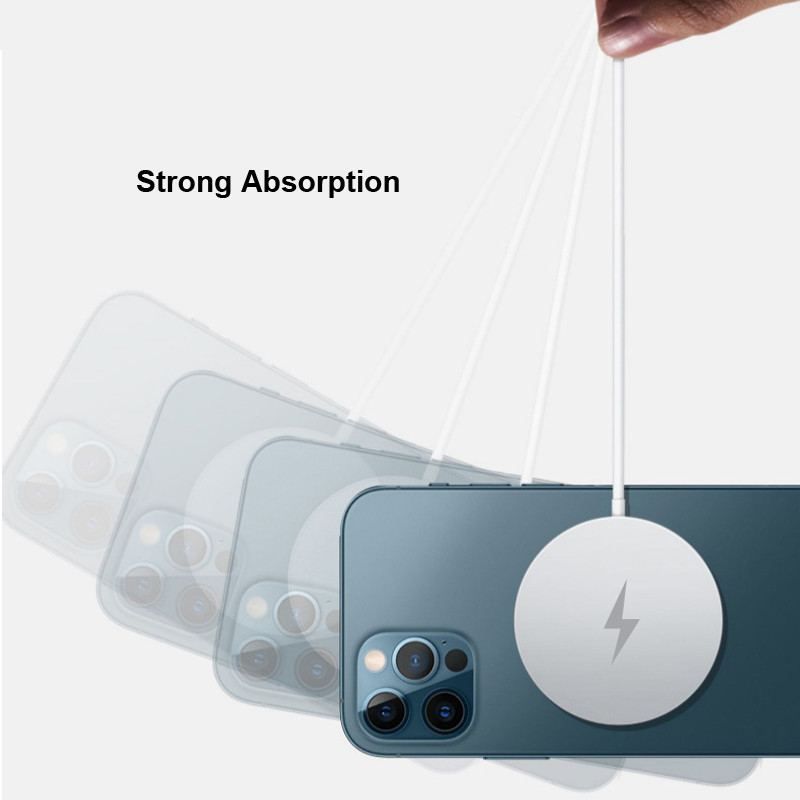 Type C Quick Wireless Charger With Cable Qi Enabled Charging Pad