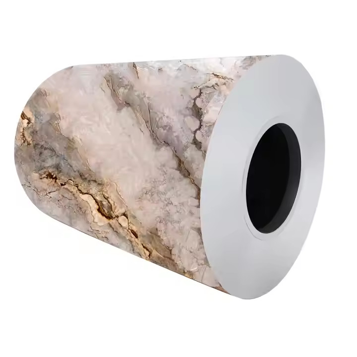 Aluminium Coils Facade Panels 3003H26 Wood Grain Marble Grain For Building Cladding