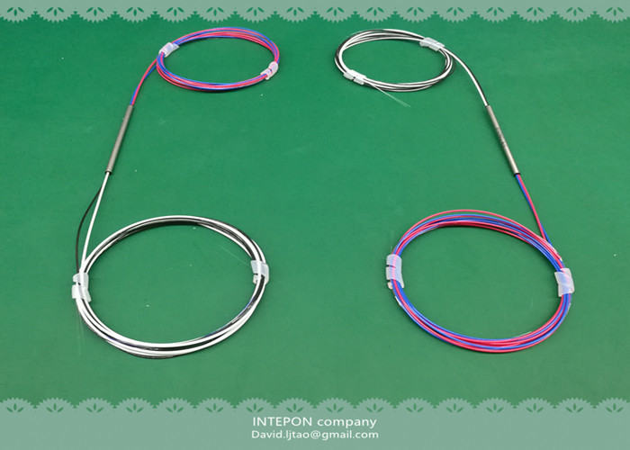 Fiber coupler, 1550nm&1310nm, 2x2 port, dual window, 10:90 coupling ratio, 900um loose tube.