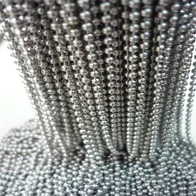 Stainless steel ball beaded curtain