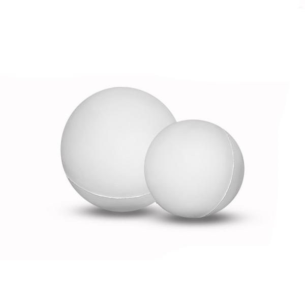 Food Grade Silicone Juggling Balls , 1 Inch Silicone White Rubber Ball With