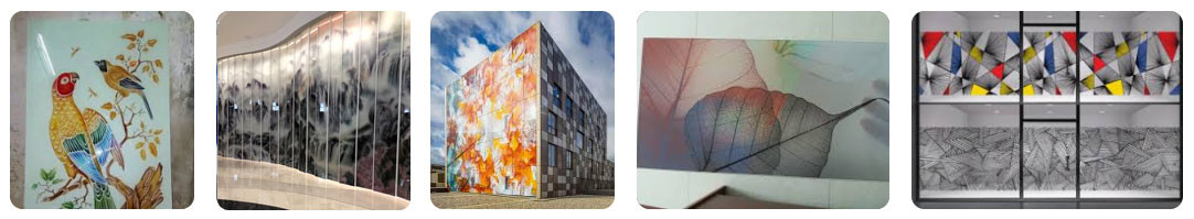 Digital Printing Coated Glass