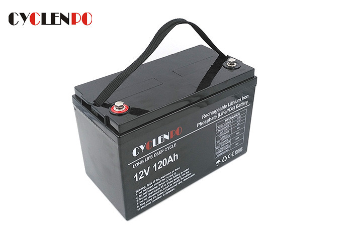 High Lifespan Solar Powered Rechargeable Batteries 120ah For Lead Acid Replacement