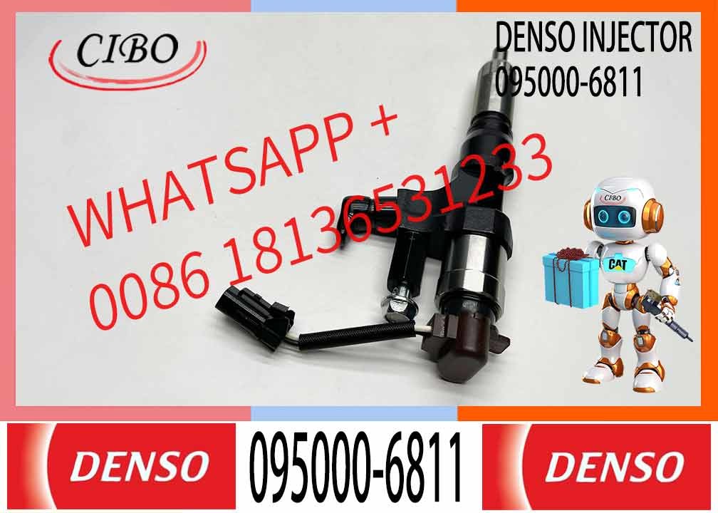 Diesel Common Rail Injector 095000-6602 23670-E0201 095000-6753 095000-6811 For H-INO J08C