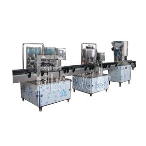 China 2000BPH Monoblock Mineral  Rinsing Filling Capping Machine Linear Type on sale