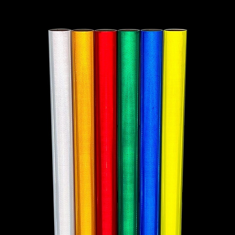 High Reflection Diamond Grade Retro Reflective Sign Sheeting Self Adhesive