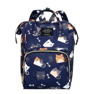 China Customized Folding Crib Mommy Bag Washable Exquisite Silk Screen Printing on sale