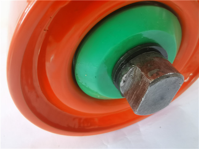 HDPE Steel DT II Belt Conveyor Rollers Customized Conveyor Drum Roller