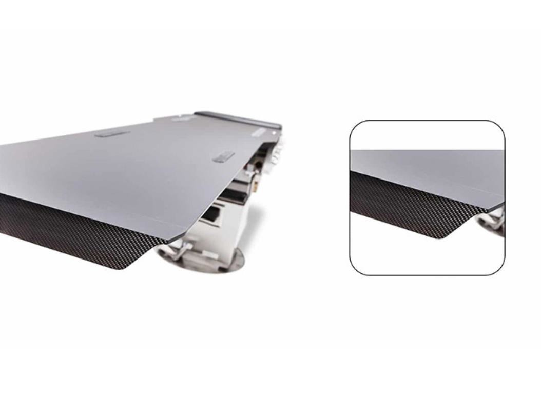 3K Twill Carbon Fiber Medical CT Bed Plate With X Ray Better Transmittance