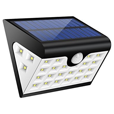 Three Side Shine 28 LED USB Solar Light Aluminum LED Housing For Patios , Decks , Garden