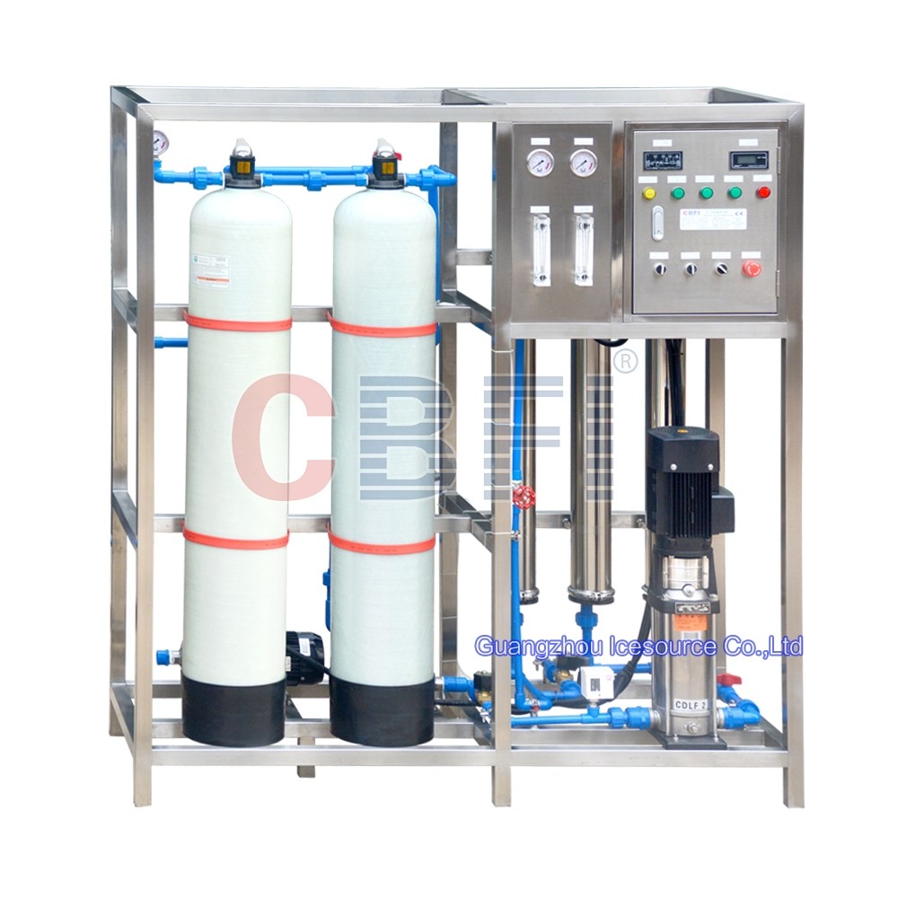 Industrial 10 Ton Ice Tube Machine R717 Bacteria Free