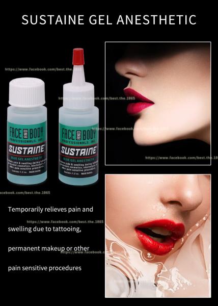 Original Sustaine Numbing Gel Stable Green Anti Allergy Blue Gel Tattoo
