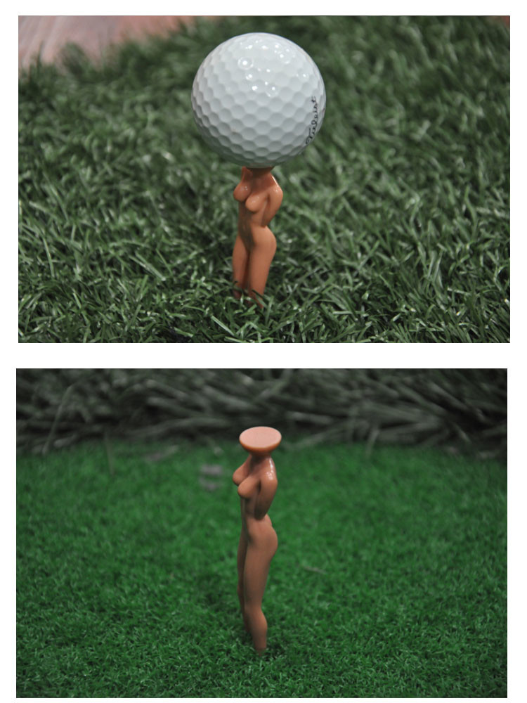 golf tee , golf tees , naked golf tee , golf tee with woman , beauty tee