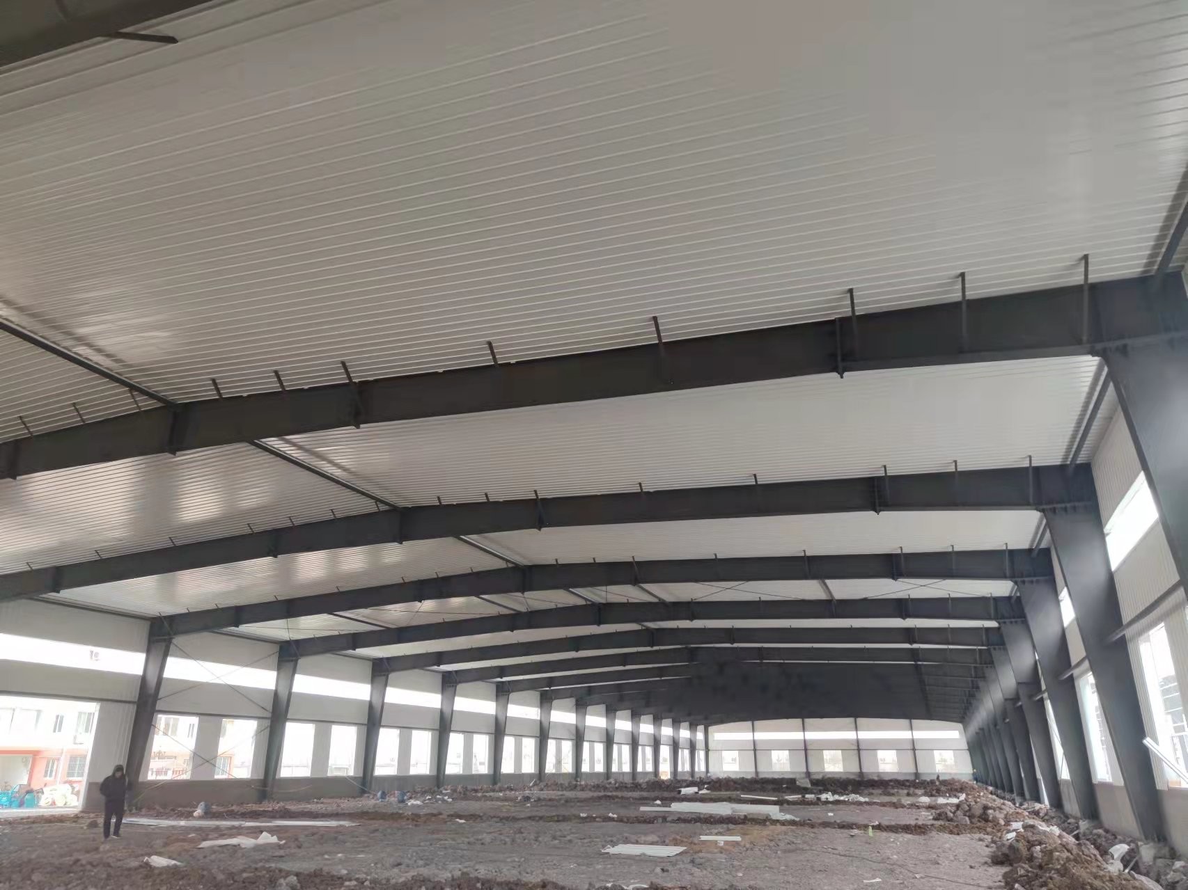Portal Frame Steel Structure Industrial Workshop Building One Stop Supplyment