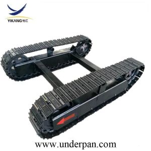 Custom tunnel rescue vehicle crawler track undercarriage system from China
