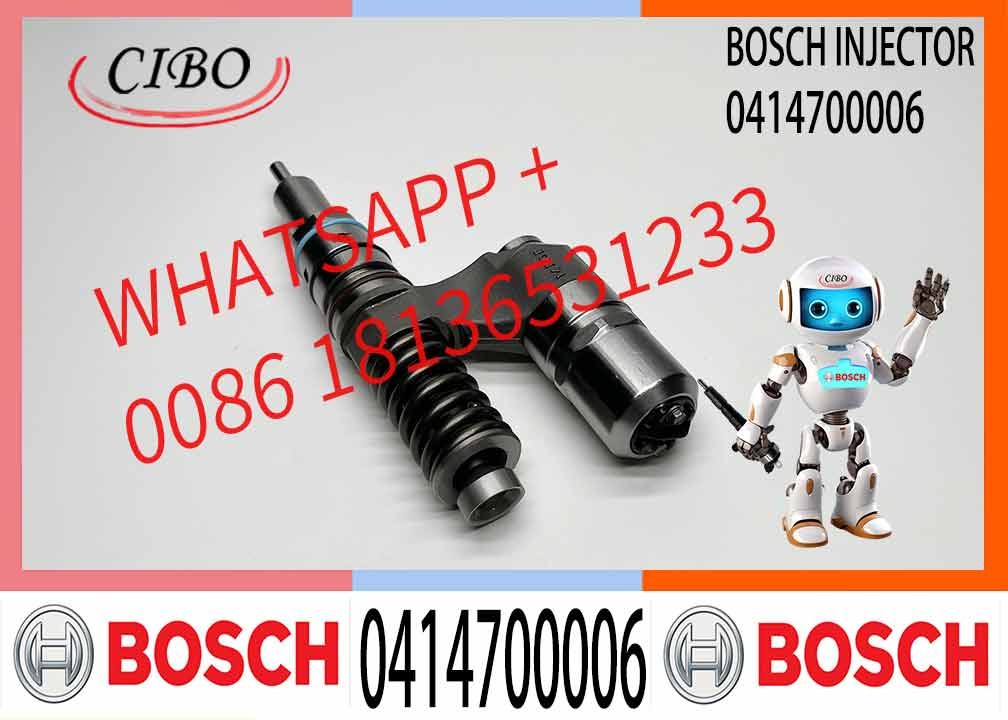 Excavator Injector 0414700006 504100287 0414700010 0986441020 for Diesel Engine Parts Nozzle Assembly