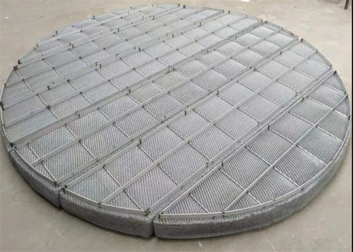 304SS Demister Mist Eliminator For Chemical Tower Any Size Available