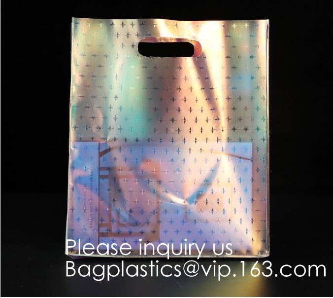 Reusable Custom Transparent PVC Shopping Bag Promotional Items Ladies Clear Plastic Beach Tote Bags Women, bagease, pack