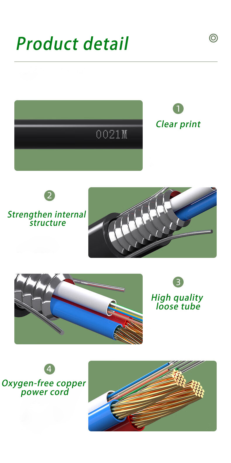 Hybrid Fiber Optic Cable For Efficient Data And Power Transmission