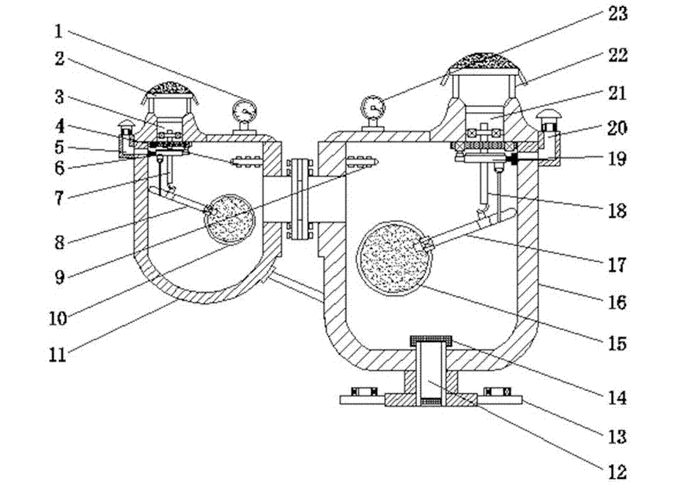 SS DN25 Double Orifice Quick Automatic Vent Air Release Valve with Complete Certificate