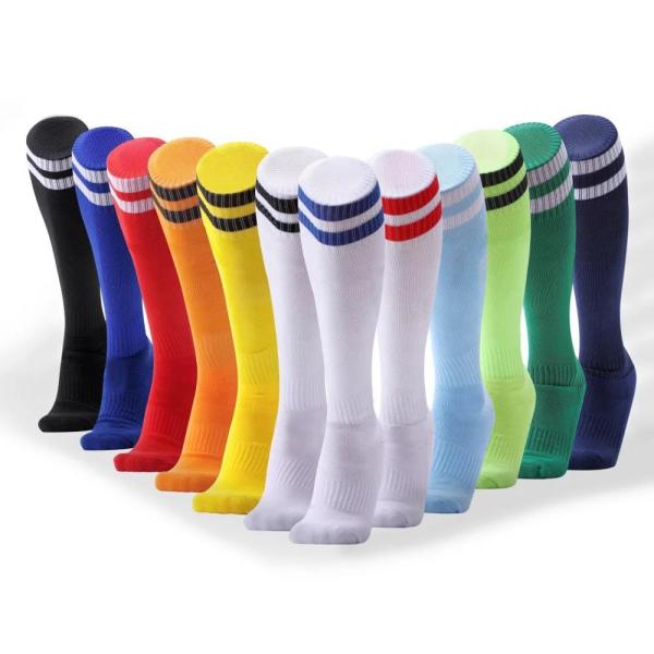 2021 Non-slip Football Socks for Outdoor Sports and Gym Thick Compression