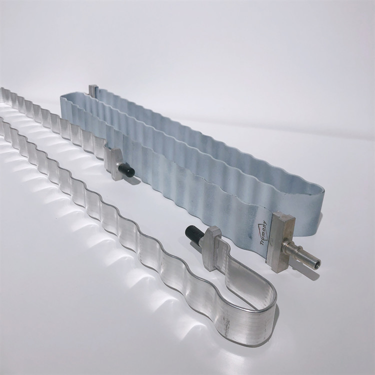 Automobile Extruded Aluminum Cold Plate Microchannel Battery Cooling