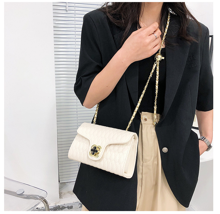 Women Bags Ling Designer Brand Chain Strap Female Handbags PU Crossbody Bag Large Purse
