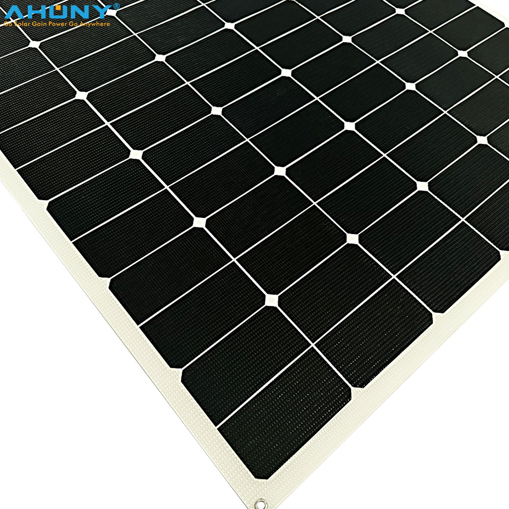 Shade Tolerant Semi Flexible Sunpower Cell Solar Panel 240w For Car Parking Roof