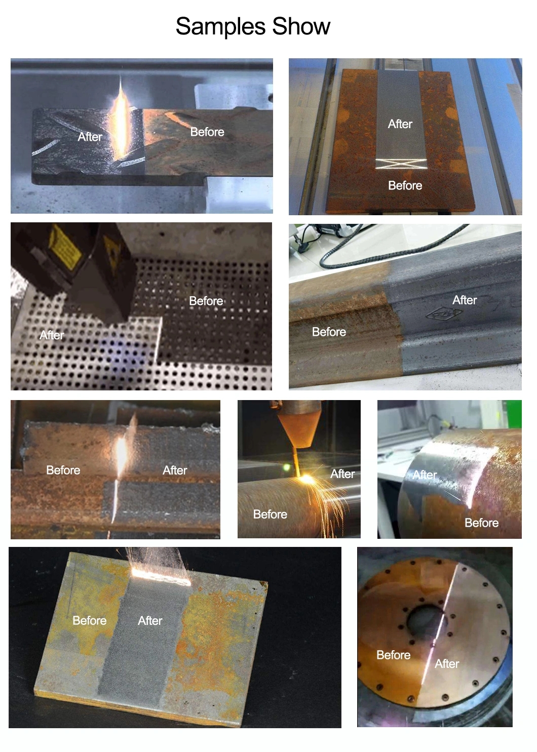 100w Suitcase Type Laser Cleaning Machine