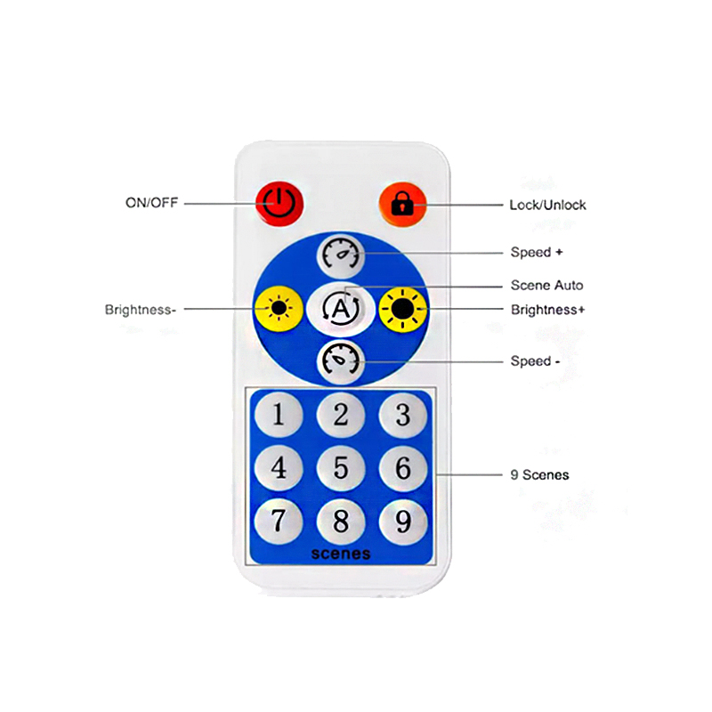 SP602E 4 Output LED Strip Smart Controller For SM16703 1903 Full Color Pixel Strip Light