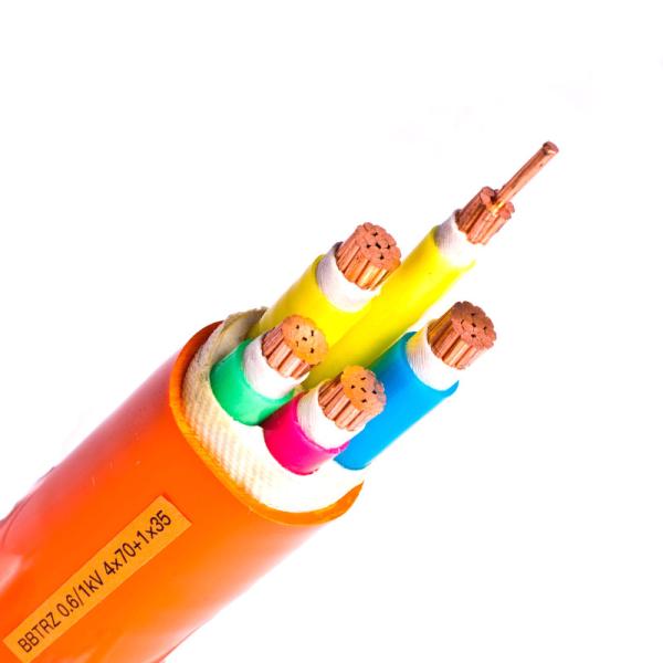 High Temperature Cable 0.6 / 1 KV Inorganic Insulated Stranded Copper Wires