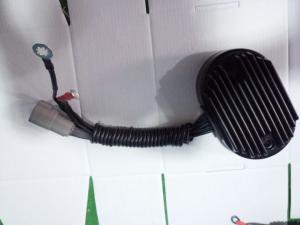  BLACK Motorcycle Rectifier Regulator , 12 Volt Regulator Rectifier For Harley Davidson Softail Manufactures
