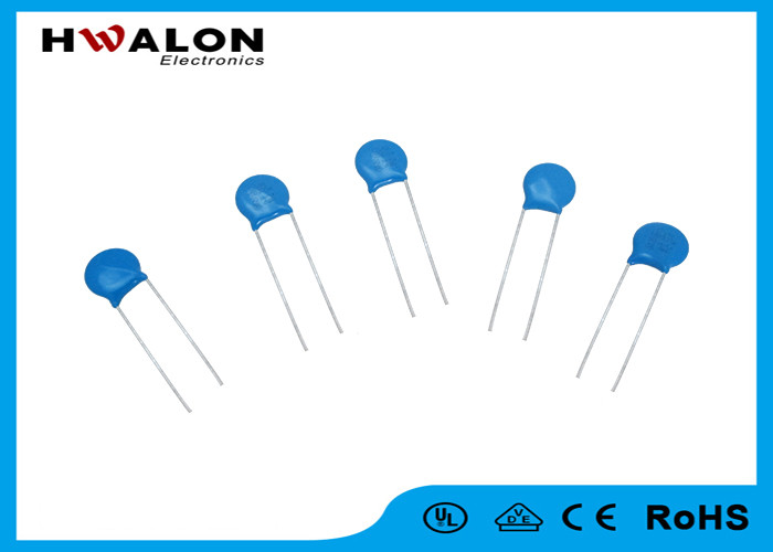 Blue Leaded Type Varistor Metal Oxide 3MOVs With Epoxy Resin For Motor Protect