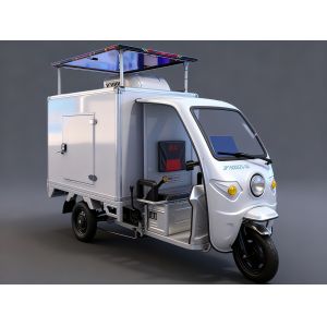 Electric Refrigerated Tricycle with 2°C~8°C and -20°C to -18°C Temperature