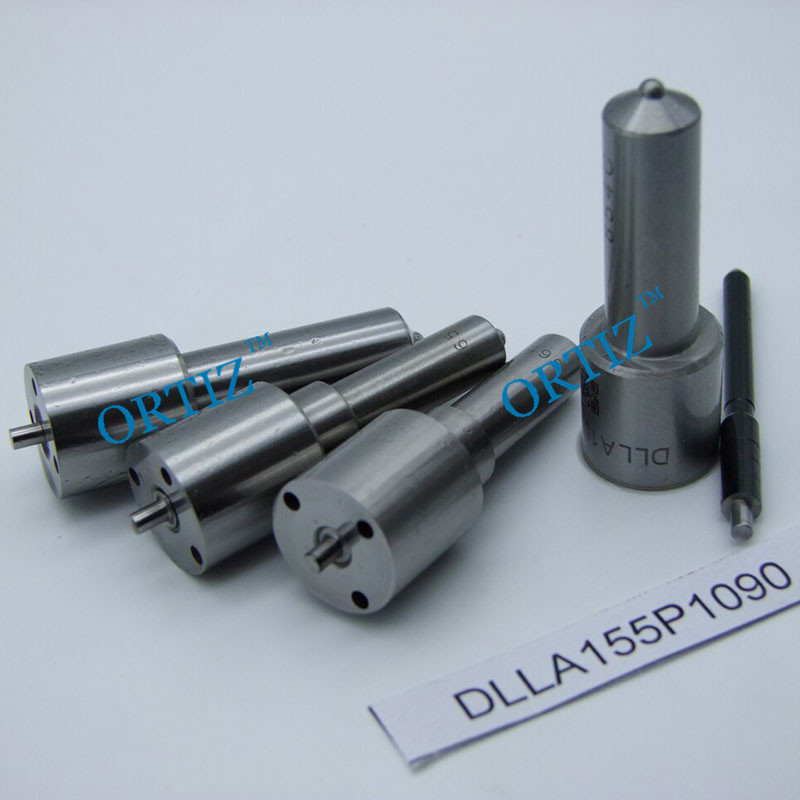 0 . 185MM Hole Engine Spare Parts , Durable Diesel Injector Nozzle DLLA155P1090