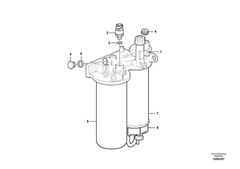 VOE11110683 11110683 FUEL FILTER FOR EXCAVATOR EC140C EC210C