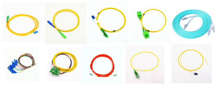 3.0mm Simplex Fiber Optic Patch Cord , OM4 Patch Cord For GPON Telecom Equipment