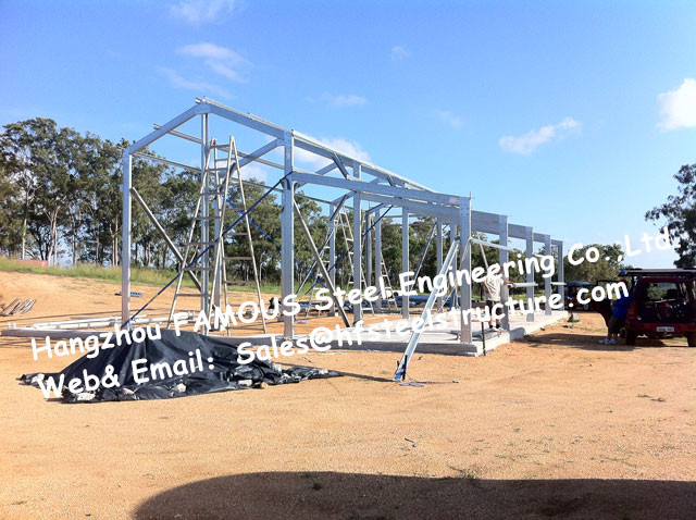 Customized Mini Car Parking Pre-engineered Building Steel Structure With Rust Corrosion Resistance Function