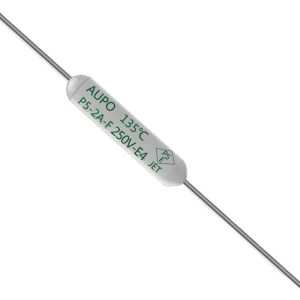1A Ceramic Thermal Fuse Links 2.4mm Diameter overheat protection