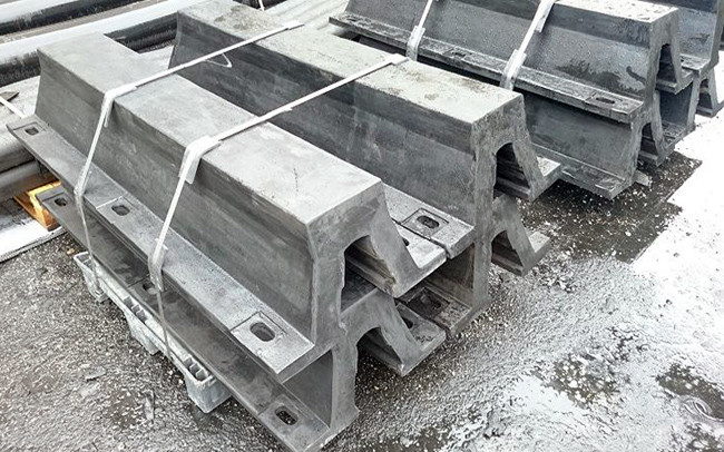 3500mm Length Dock Fender Bumper Type V Oem Design