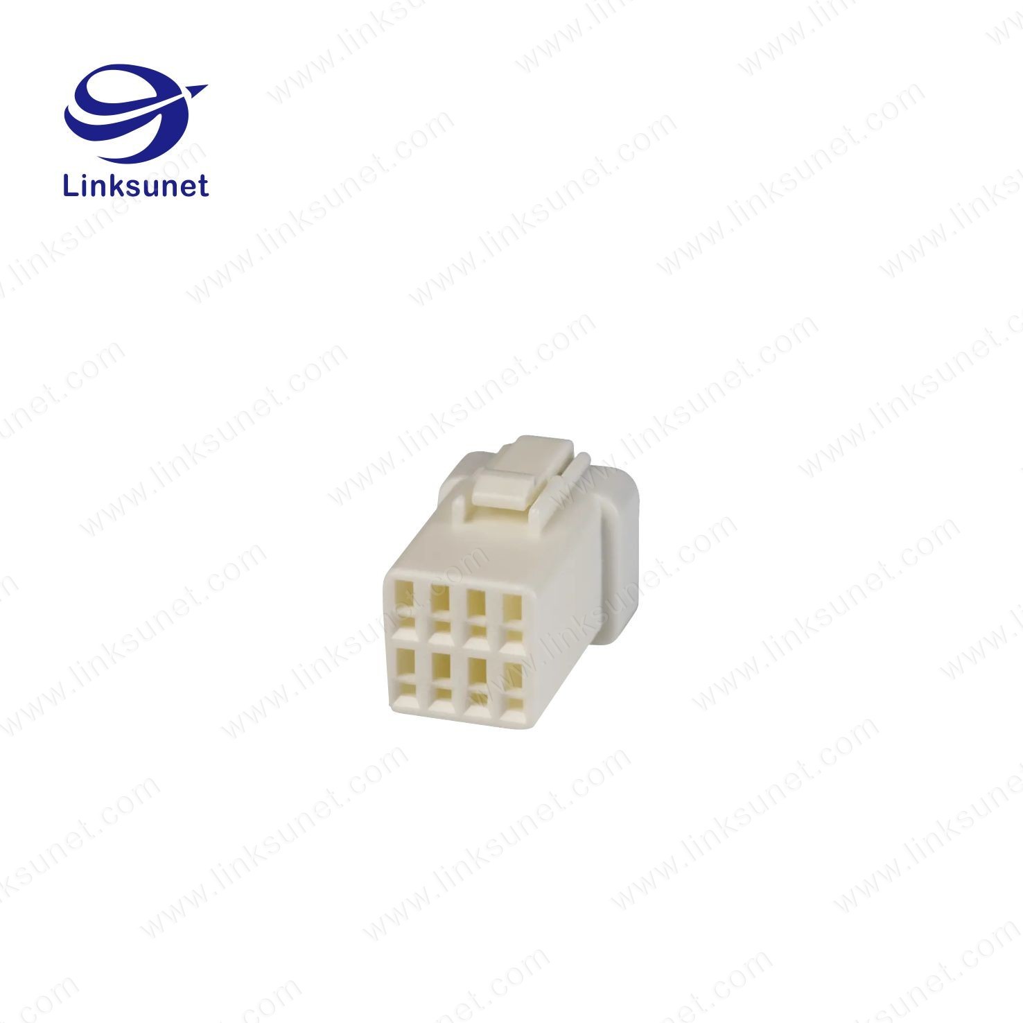 JST 08R - JWPF 2.00mm female socket Waterproof Natural connector wire harness