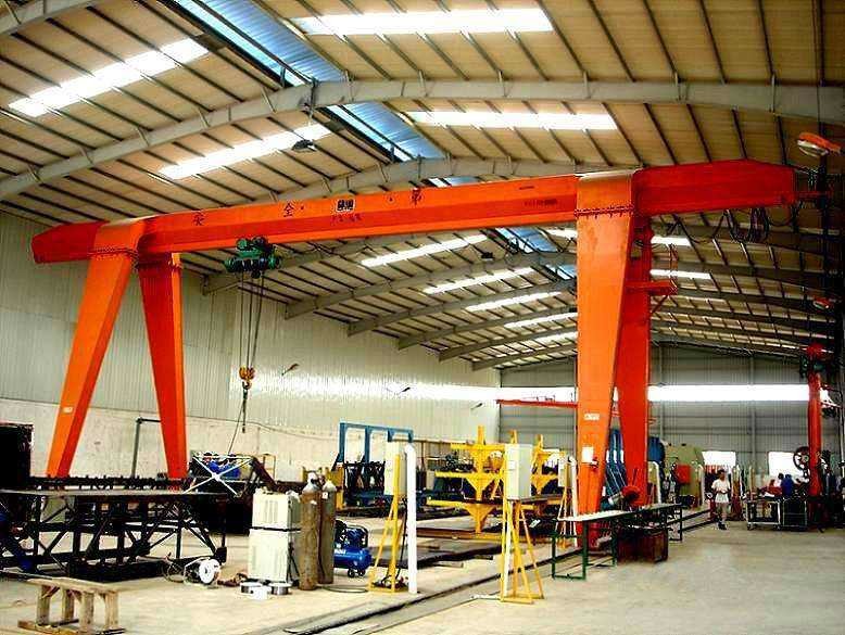 Manual Control Double Girder Overhead Cranes 1-30t Capacity for Heavy Loads